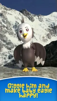 Talking Baby Eagle android App screenshot 0